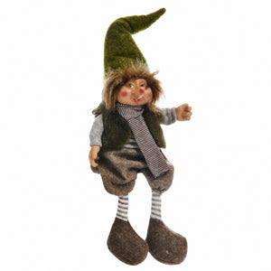 Elf with hanging legs 56 cm