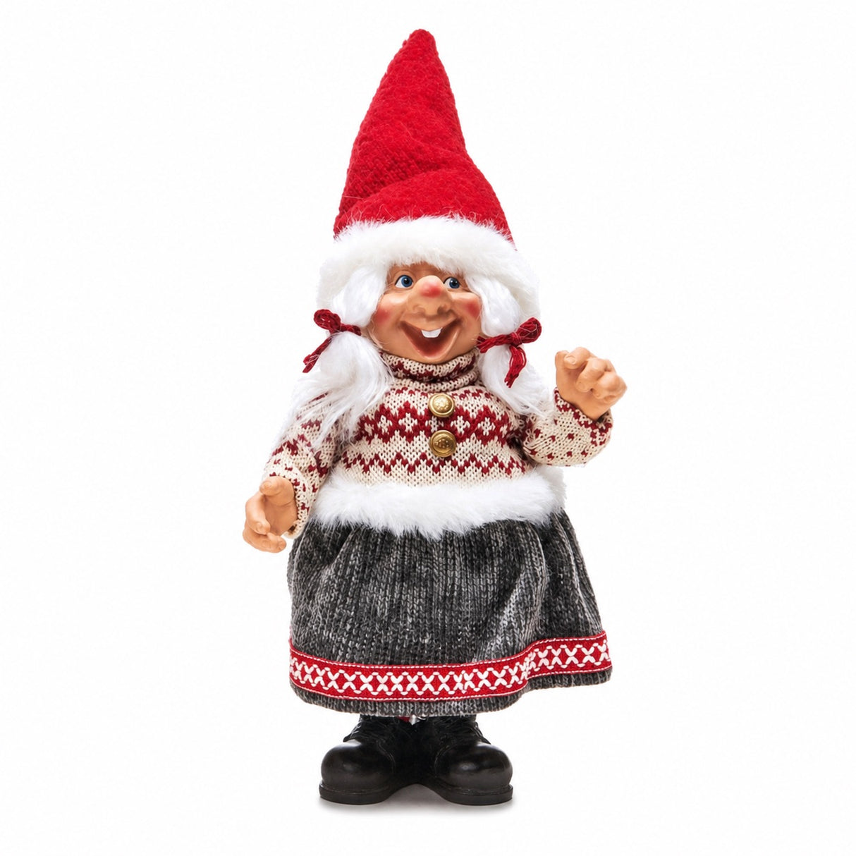 Standing pixie troll 38 cm tall