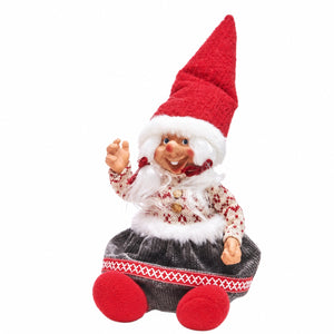 Sitting gnome troll 47 cm tall