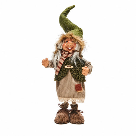 Trolls with green hats 50 cm tall