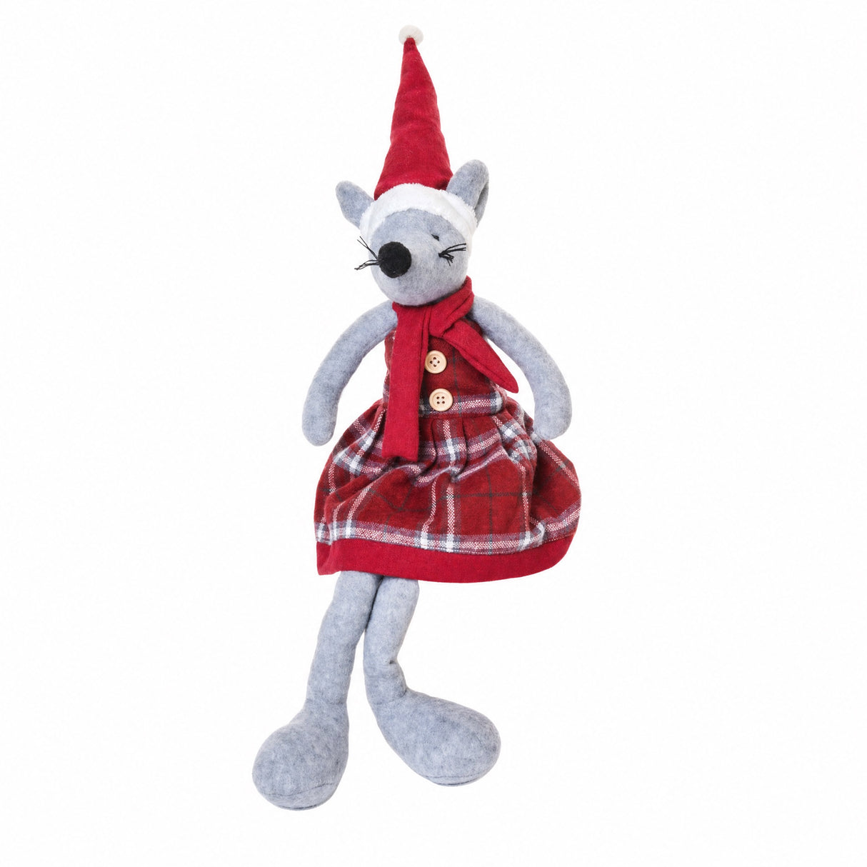 Mouse with hanging legs