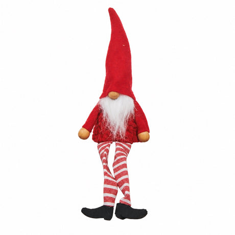 Santa elf with hanging legs 25 cm