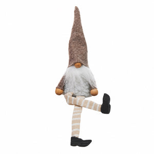 Santa elf with hanging legs 25 cm