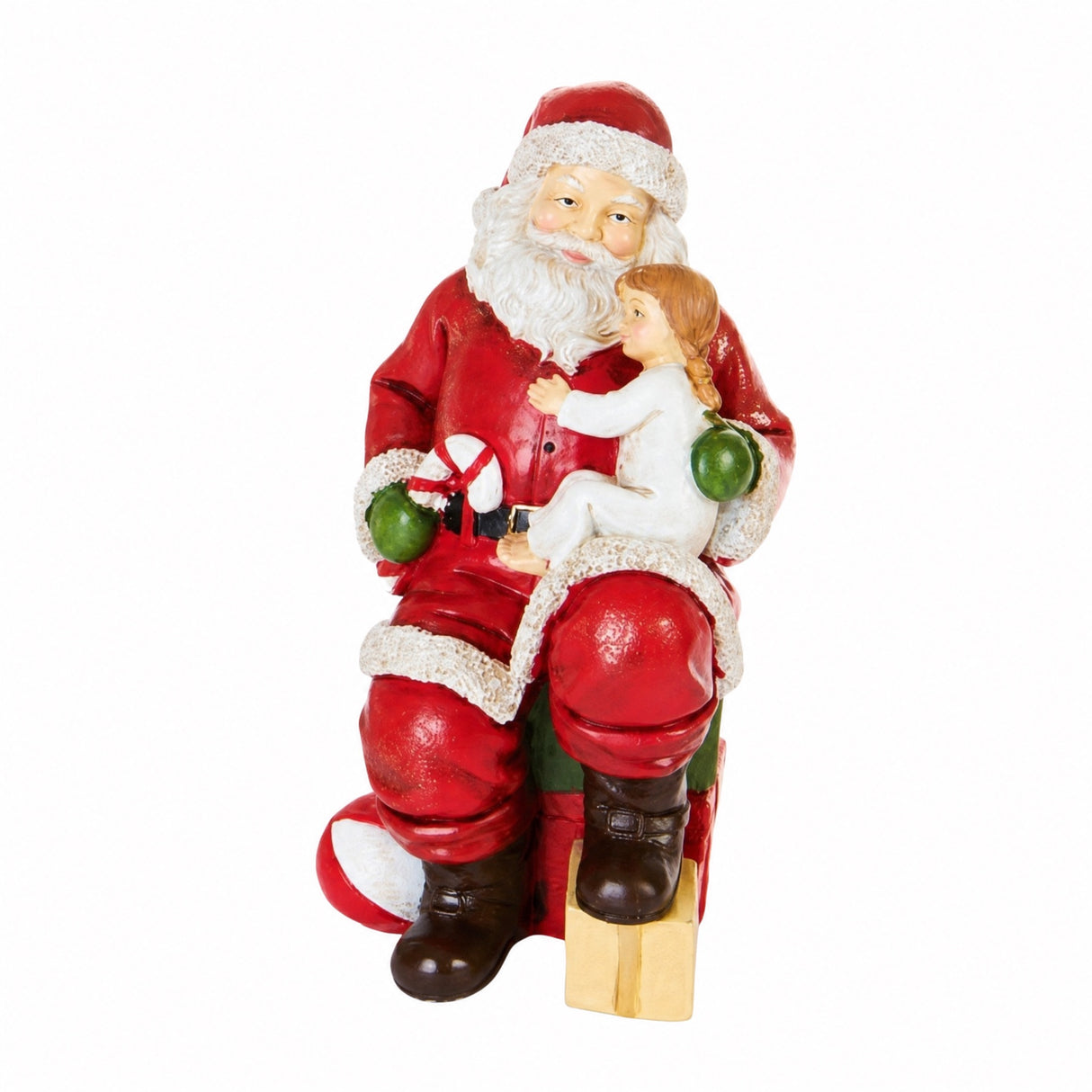 Working Santa Claus 18 cm