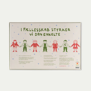 Back of Julemærkefonden 500-piece puzzle 2026