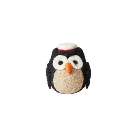 Student owl in wool