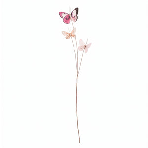 Butterflies on a stick