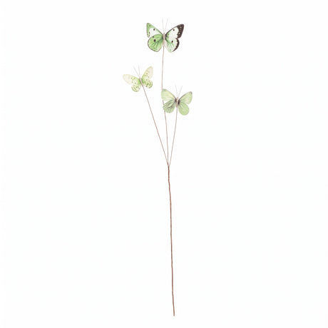 Butterflies on a stick