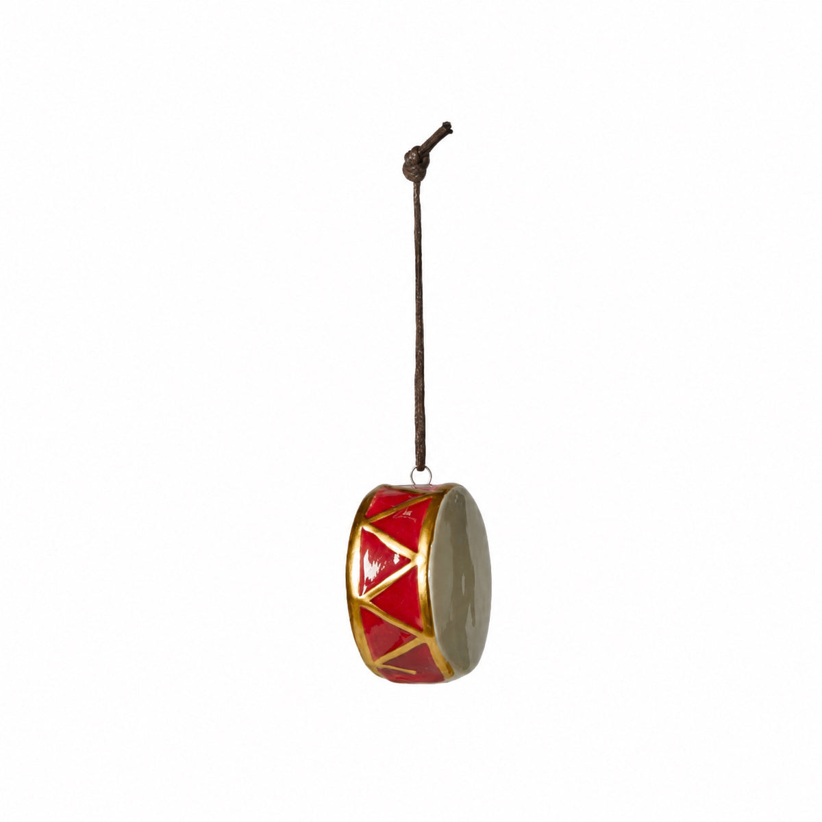Ceramic drum 5 cm in diameter
