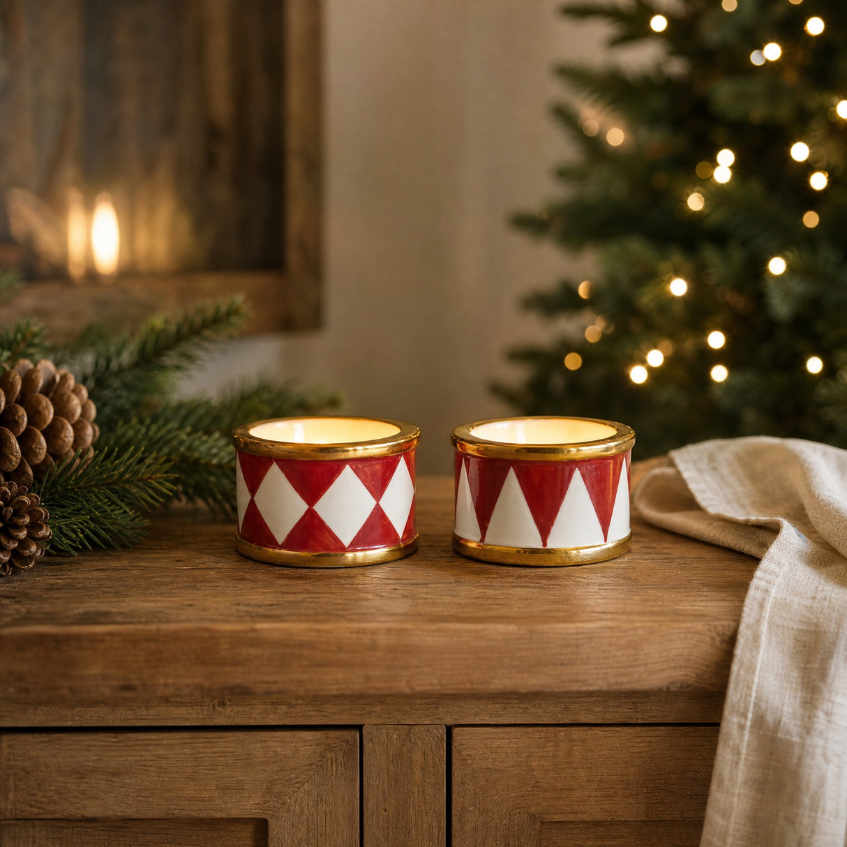 Drum for tealights
