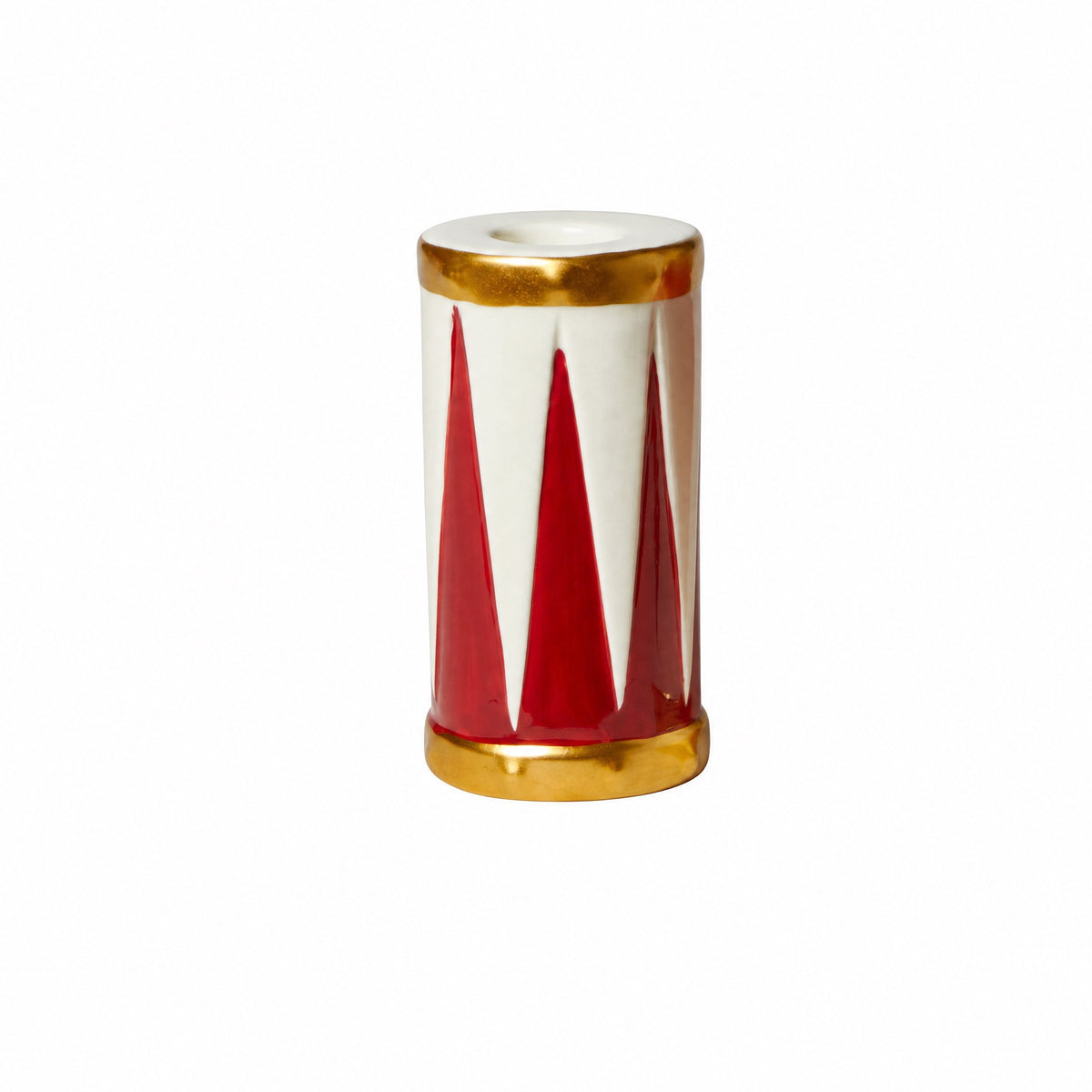 Drum Candlestick & vase in one 10 cm tall