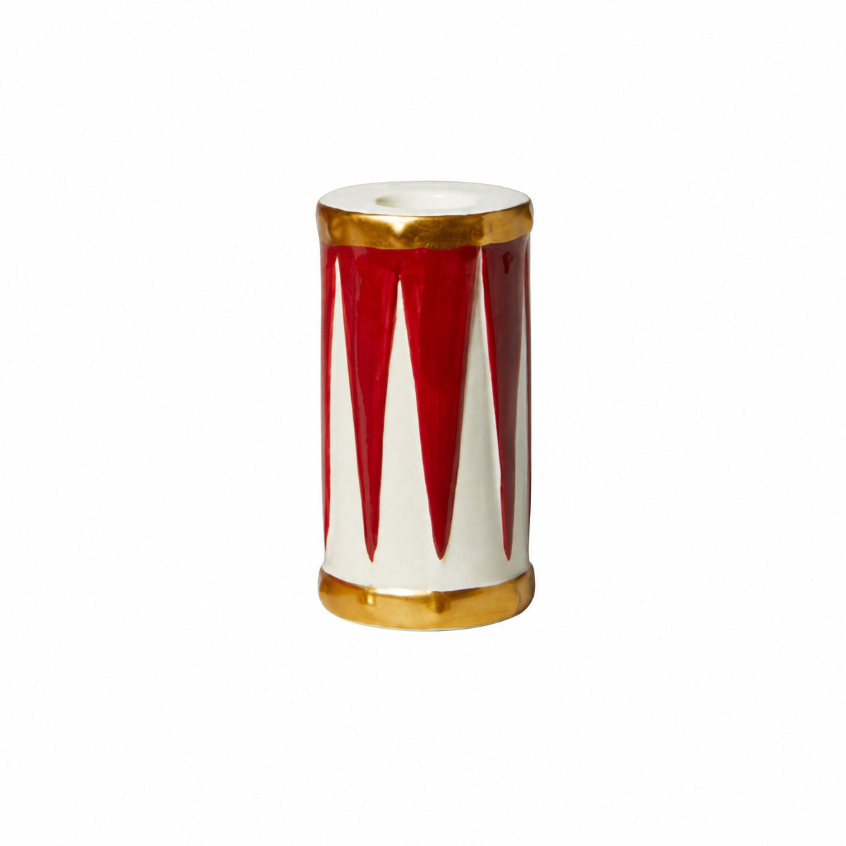 Drum Candlestick & vase in one 10 cm tall