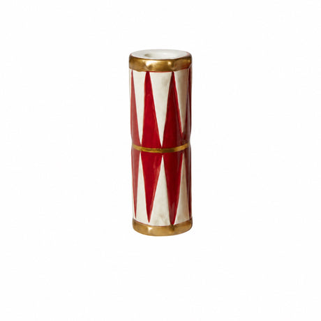 Drum Candlestick & vase in one 13 cm tall