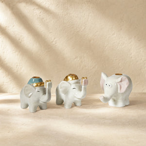 Candlestick for candlelight elephant