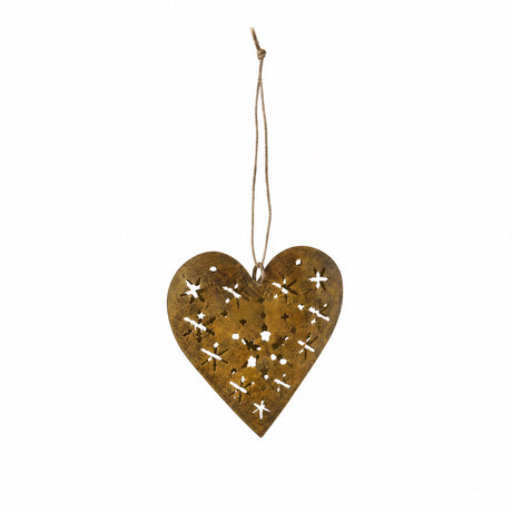 Metal decoration gold-colored