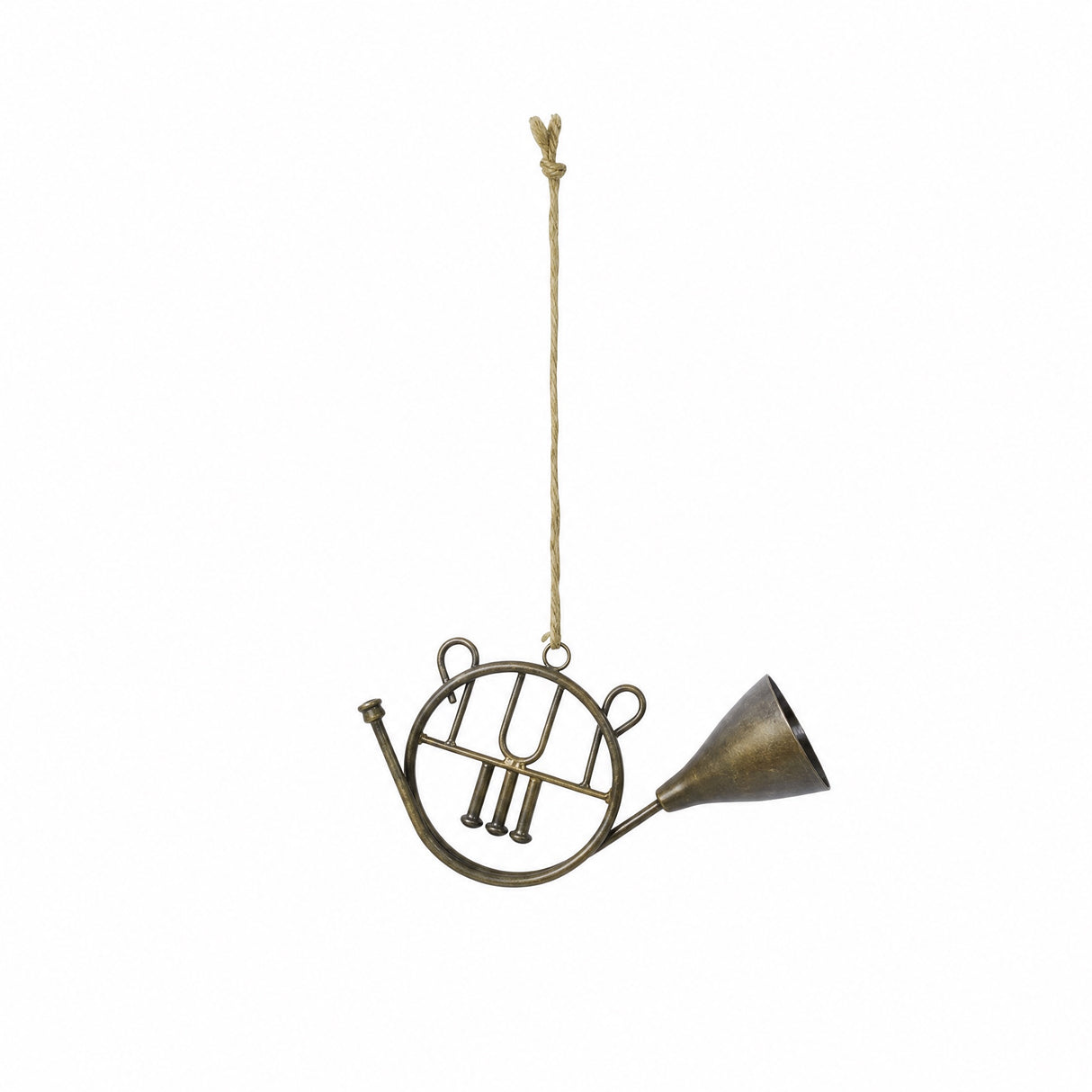Trumpet for hanging