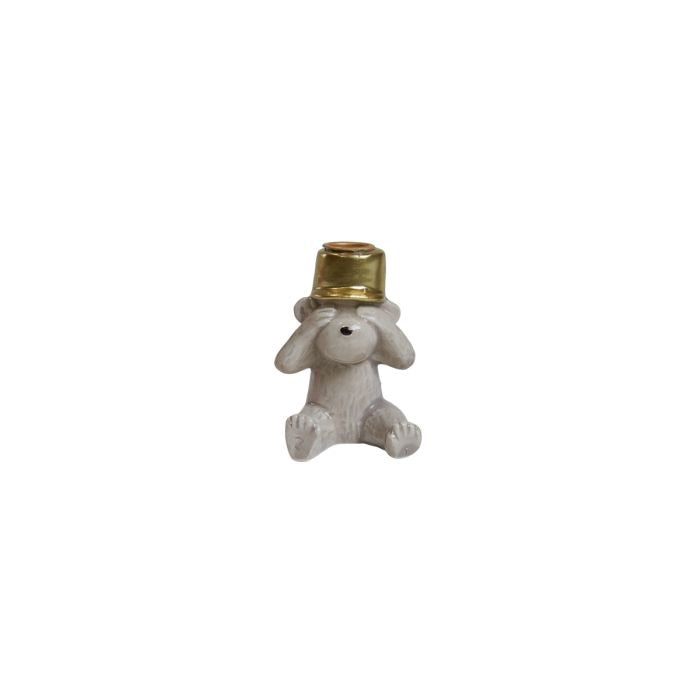 Candlestick for candlelight monkey
