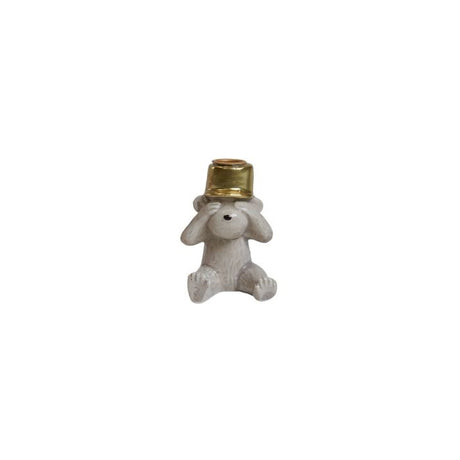 Candlestick for candlelight monkey