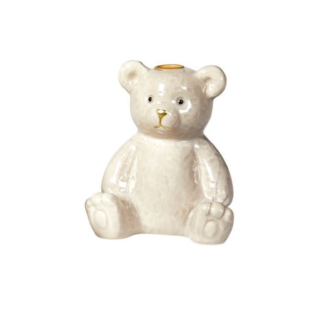Candle holder for candlelight teddy bear
