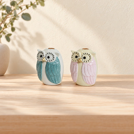 Candlestick for candlelight owl