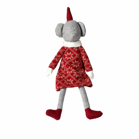 Elephant with Santa hat 35 cm tall