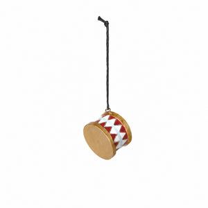 Wooden drum 4 cm in diameter