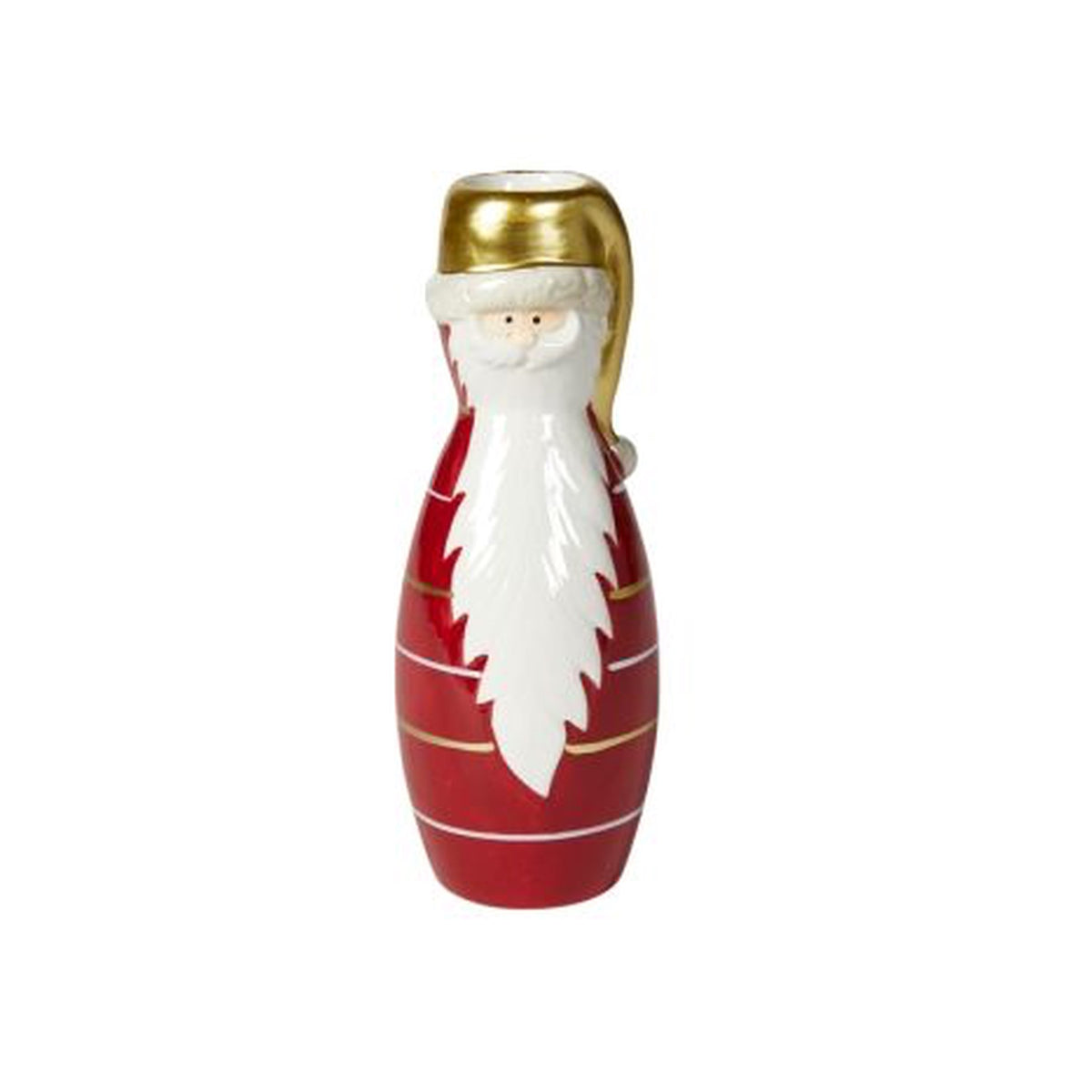 Vase Santa Claus with hat 15 cm high