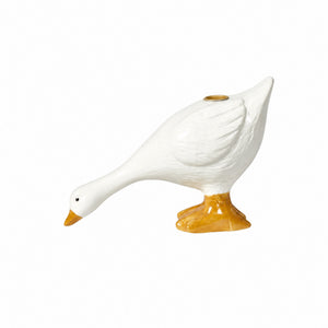 Candlestick for candlelight Christmas geese