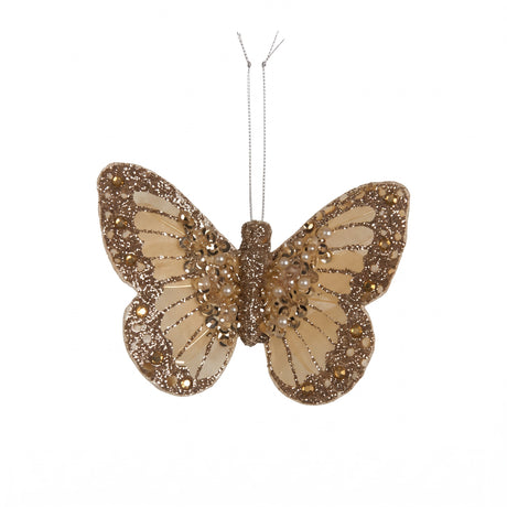Butterfly with clip 13 cm