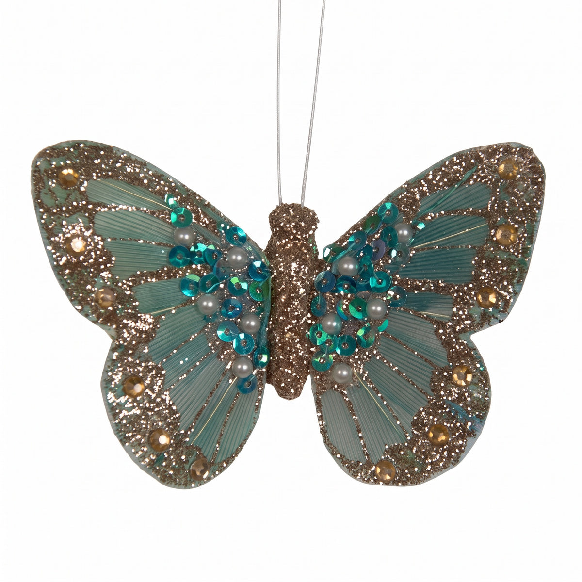 Butterfly with clip 13 cm