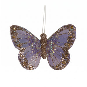 Butterfly with clip 13 cm