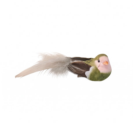 Bird with clip 13 cm long