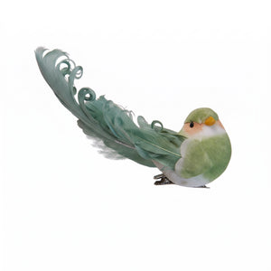 Bird with clip 14 cm long