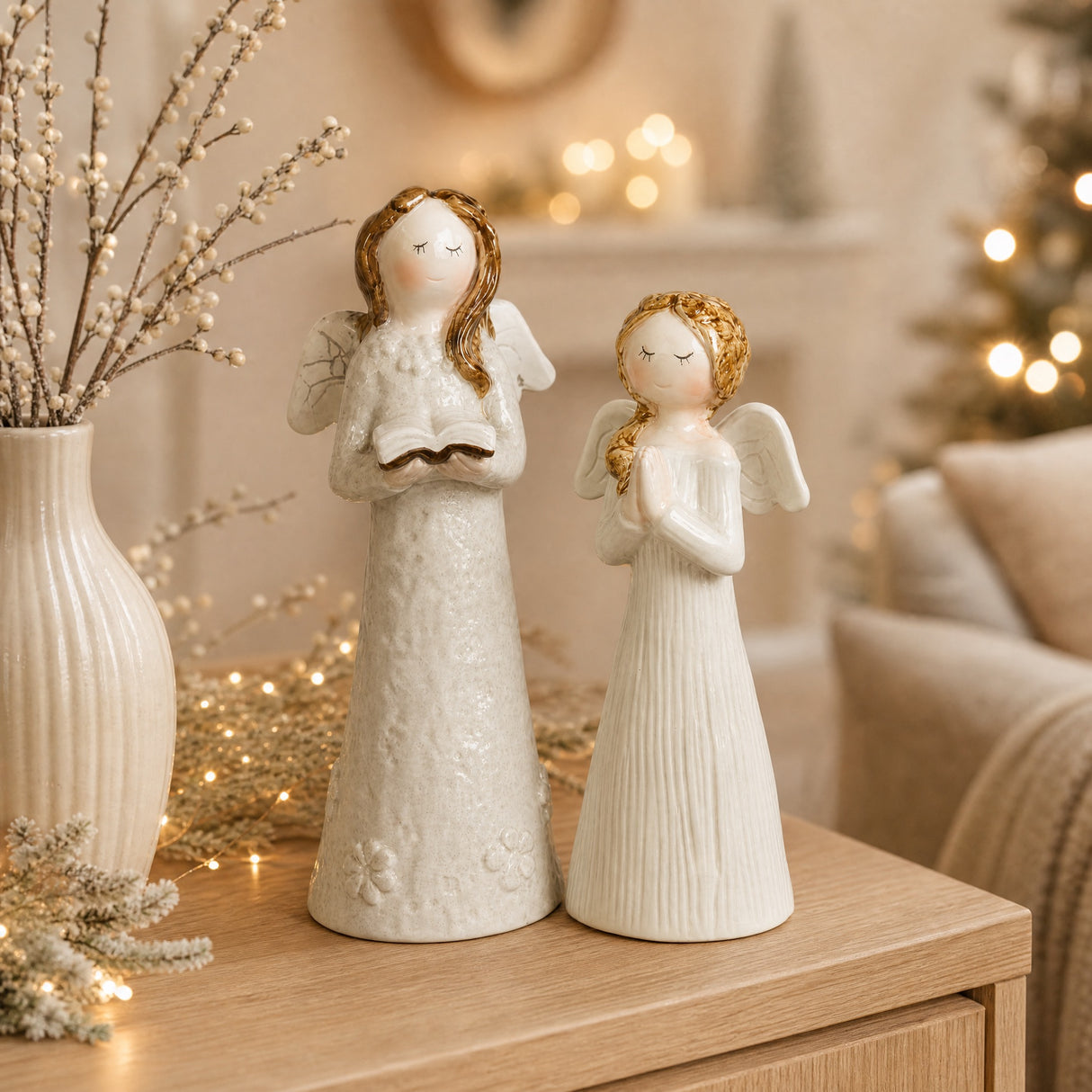 Angels in ceramics