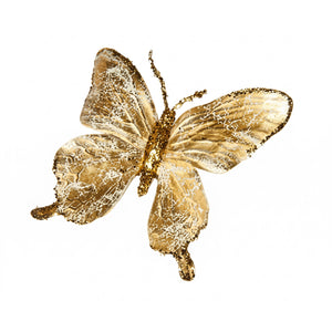Butterfly with clip 15 cm high
