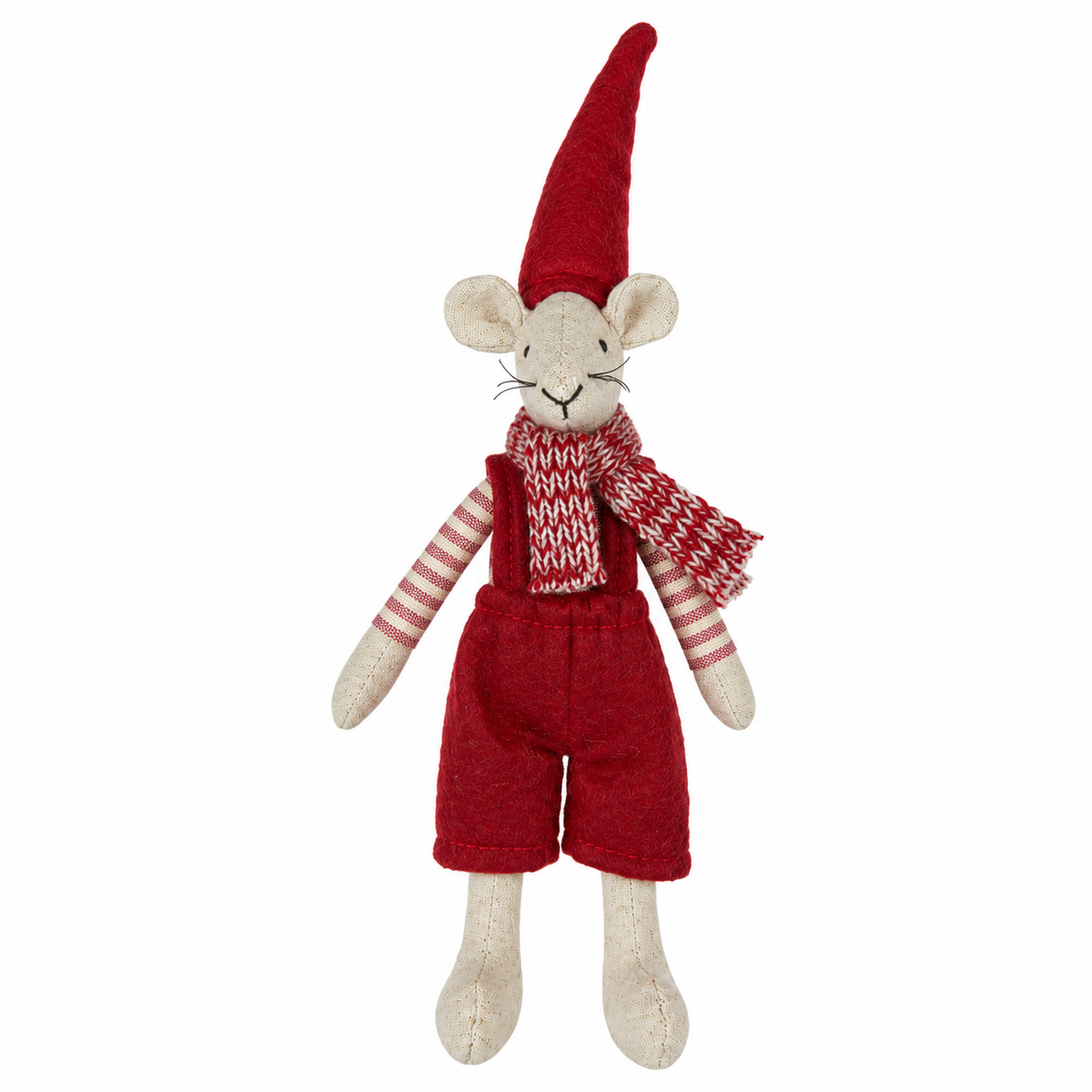 Noa fabric Christmas mouse with magnetic paws from Speedtsberg