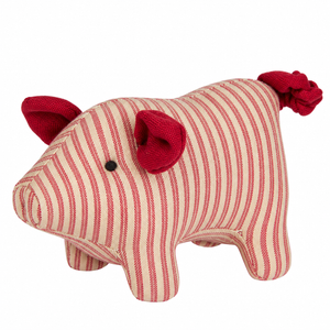 Striped fabric pig from Speedtsberg