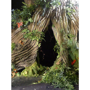 Træcamouflage foldbart lille ark