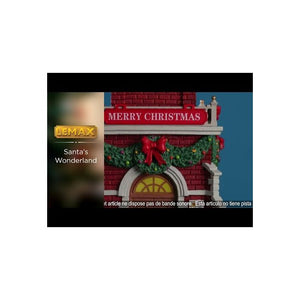 Crackers with Santa Claus and a polar bear