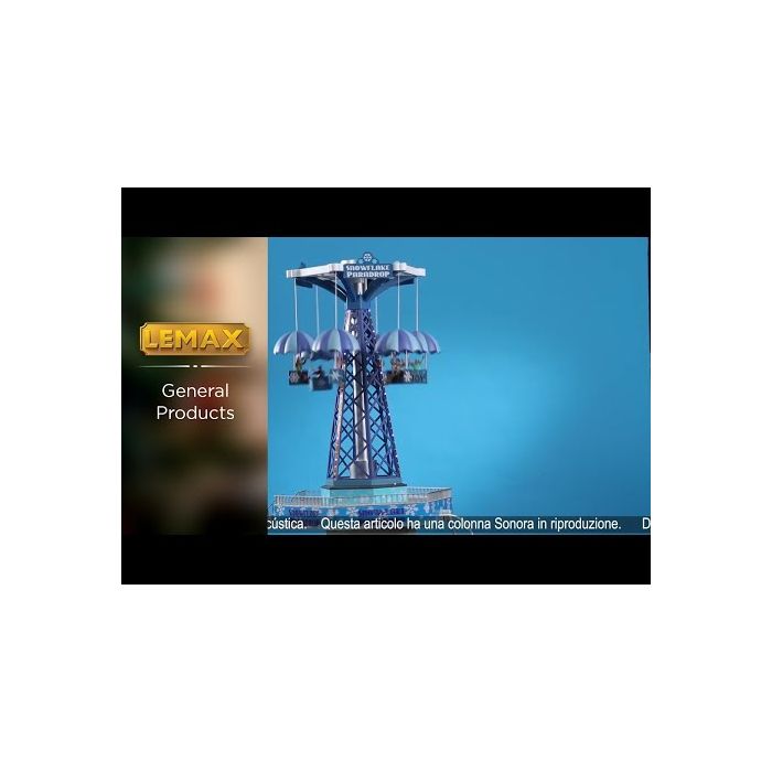 Snowflake Parachute Drop