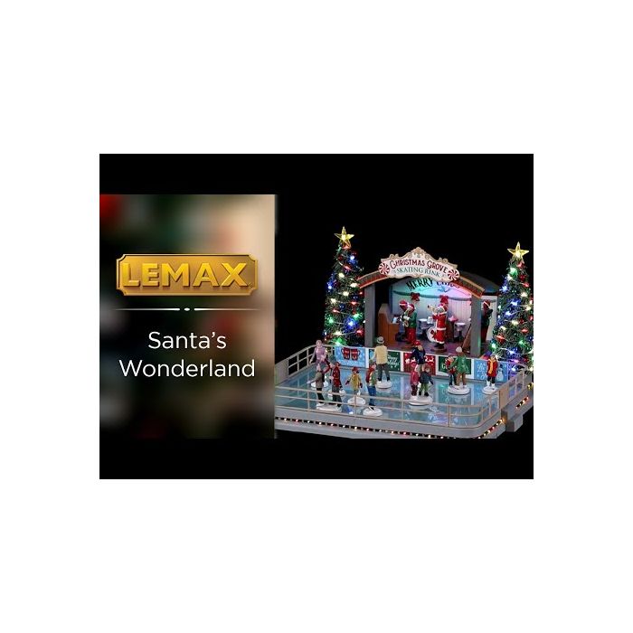 Christmas grove skating ring