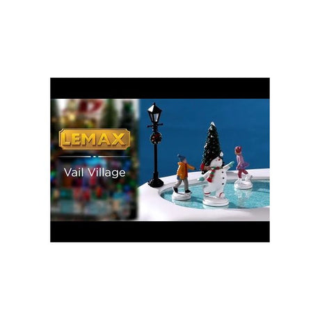 Frosty goes ice skating