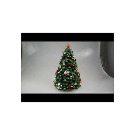 Christmas tree music box