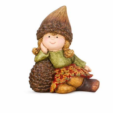 Sitting autumn children