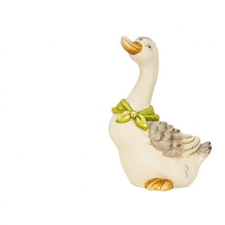 Goose with scarf 24 cm tall