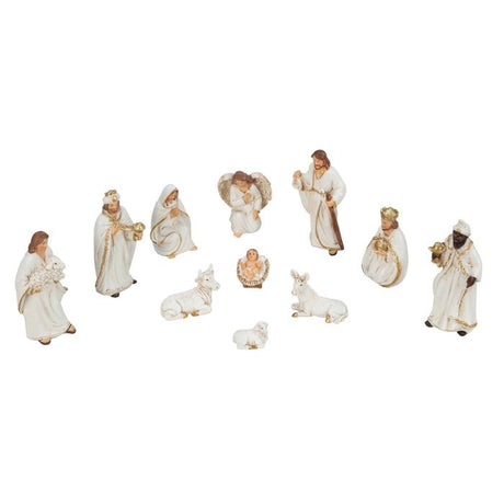 Krybbespil med 11 figurer 