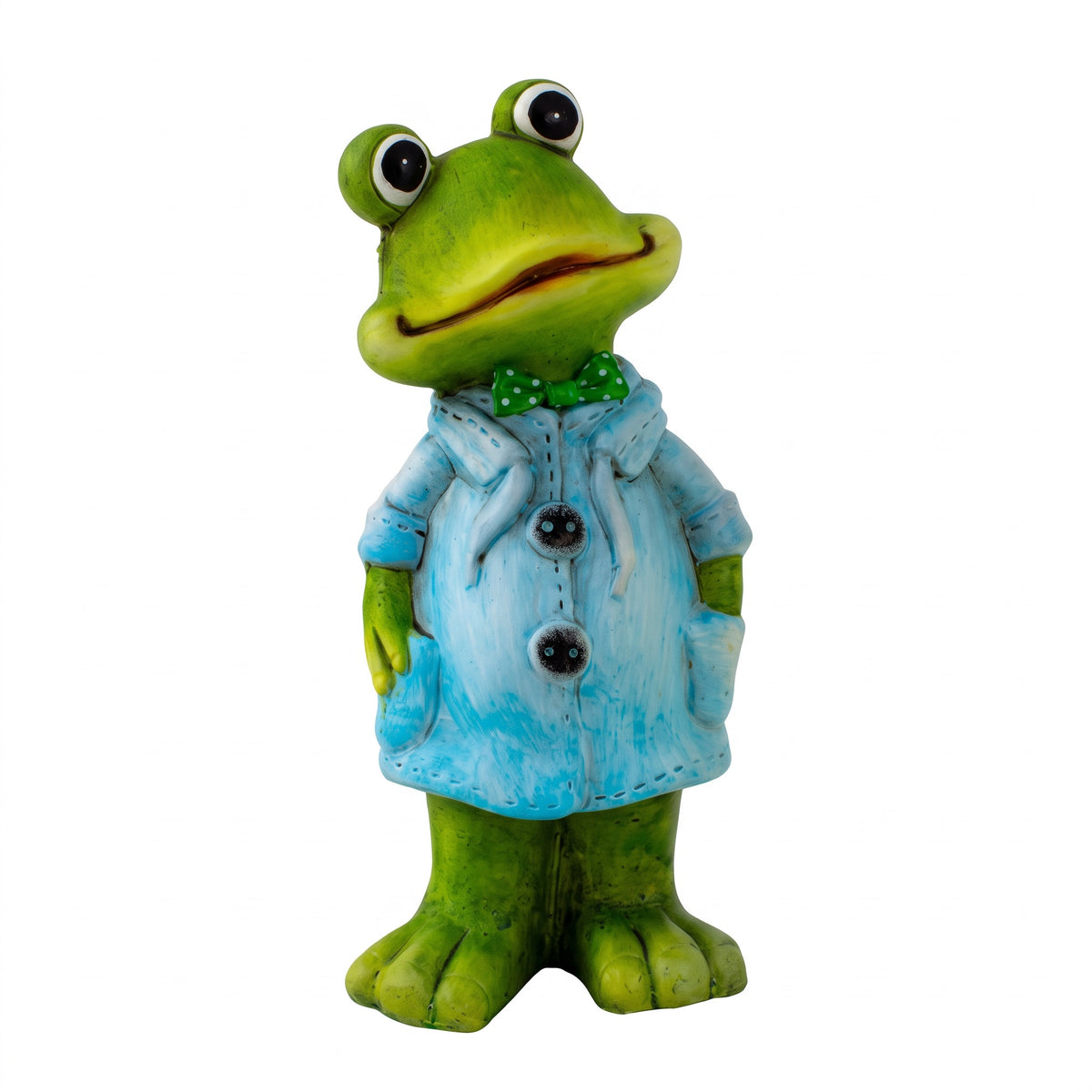 Frog with raincoat