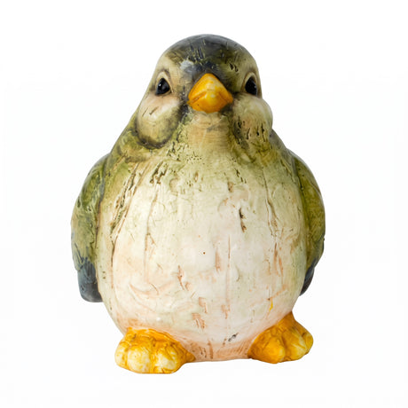 Green birds 12 cm tall