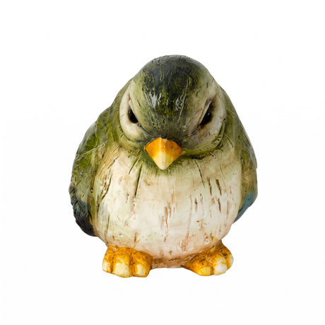 Green birds 12 cm tall