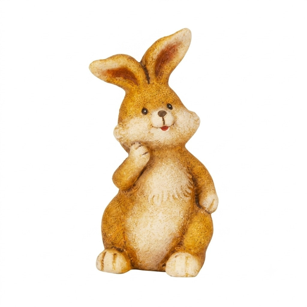 Smiling hare 11 cm tall
